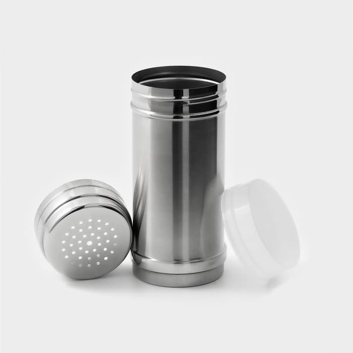 Ёмкость для специй, 400 мл, нержавеющая сталь, серебристая