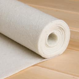 Коврик - лежак для бани и сауны, 160×50 см, войлок, светлый