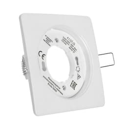 Светильник встраиваемый Ecola 5357, GX53, IP20, 220 В, квадратный, 25×107 мм, белый