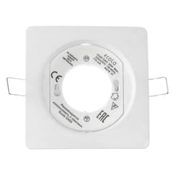 Светильник встраиваемый Ecola 5357, GX53, IP20, 220 В, квадратный, 25×107 мм, белый