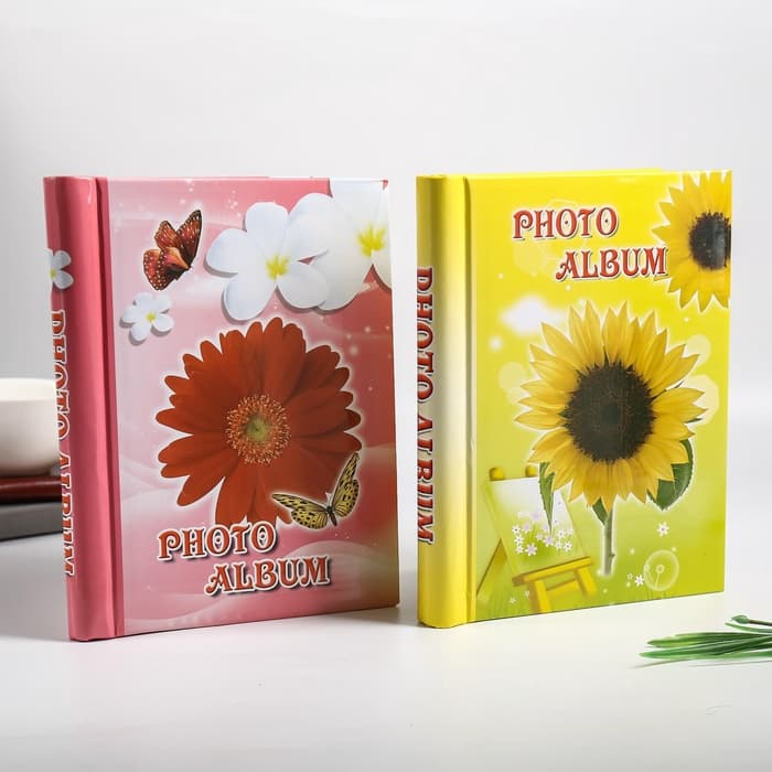 Фотоальбом магнитный на 20 листов «Цветы», МИКС