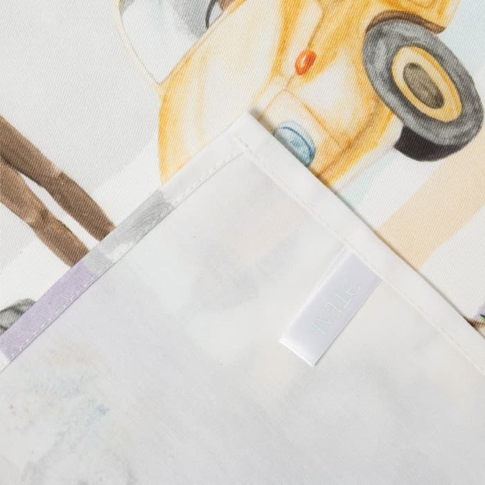 Фартук кухонный «Этель» Food market, 70×60 см, 100% хлопок, саржа 190 г/м²