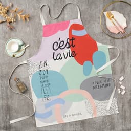 Фартук кухонный «Этель. Се ля ви», 70×60 см, 100% хлопок, саржа 190 г/м²