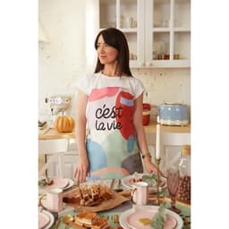 Фартук кухонный «Этель. Се ля ви», 70×60 см, 100% хлопок, саржа 190 г/м²