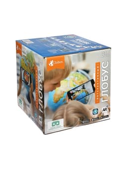 Глобус физико-политический «Глобен», интерактивный, диаметр 320 мм, рельефный, с подсветкой