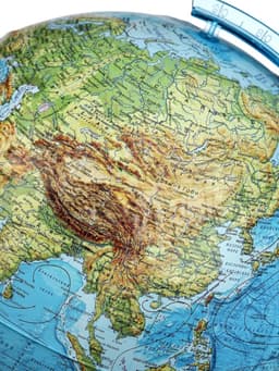 Глобус физико-политический «Глобен», интерактивный, диаметр 320 мм, рельефный, с подсветкой