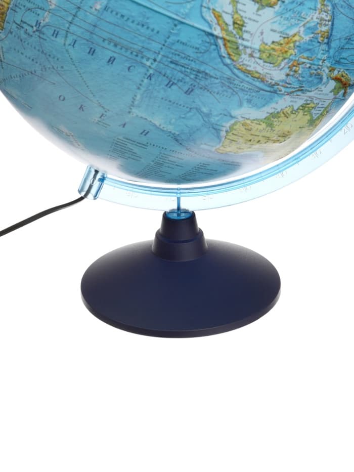 Глобус физико-политический «Глобен», интерактивный, диаметр 320 мм, рельефный, с подсветкой