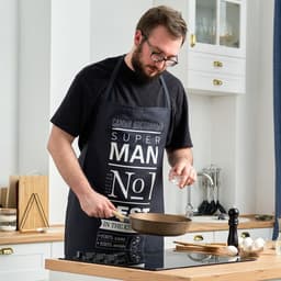 Фартук кухонный «Этель» Super Man, 73×71 см, 100% хлопок, саржа 190 г/м²