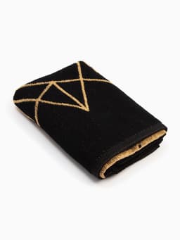 Полотенце махровое Этель «Любимый папа», 50×90 см, 100% хлопок, 420 г/м², чёрно-золотое