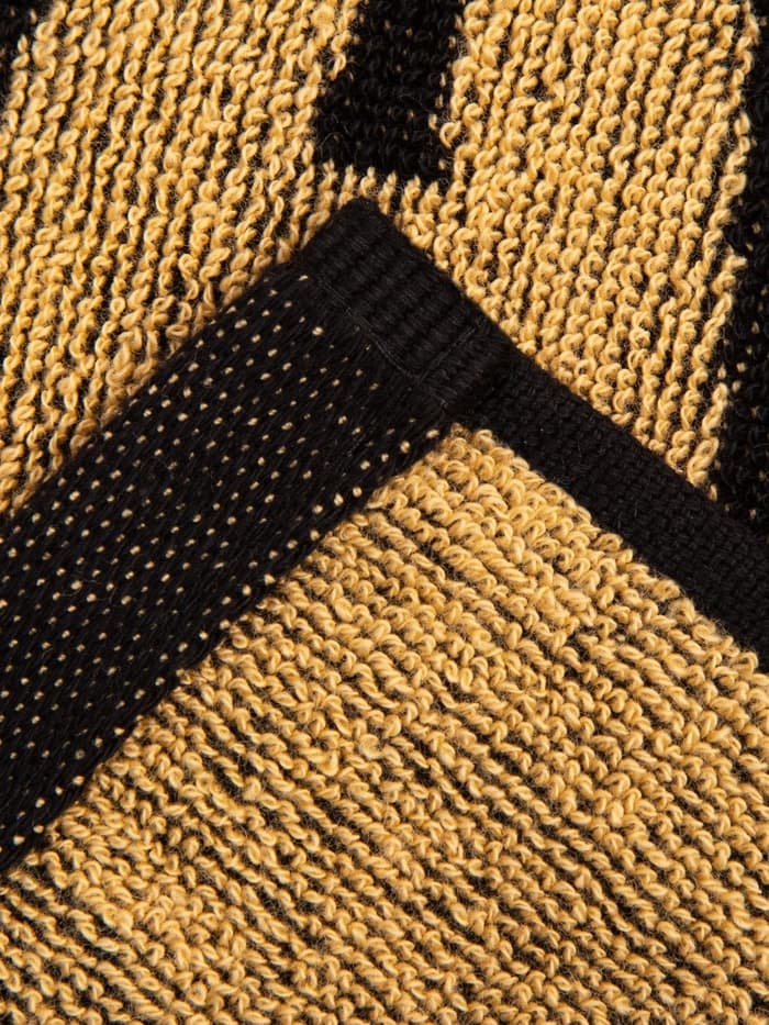 Полотенце махровое Этель «Любимый папа», 50×90 см, 100% хлопок, 420 г/м², чёрно-золотое