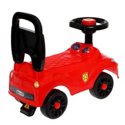 Толокар - пушкар детский «Ночной гонщик. Машинка», звуковые эффекты, цвет красный