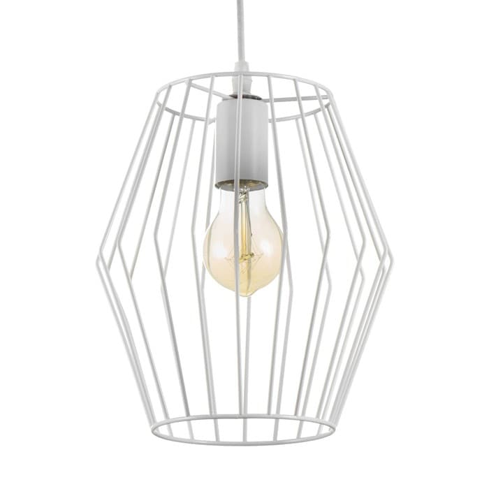 Светильник «Ромб» 1×40 Вт E27 белый 22×22×25 см BayerLux