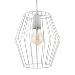 Светильник «Ромб» 1×40 Вт E27 белый 22×22×25 см BayerLux