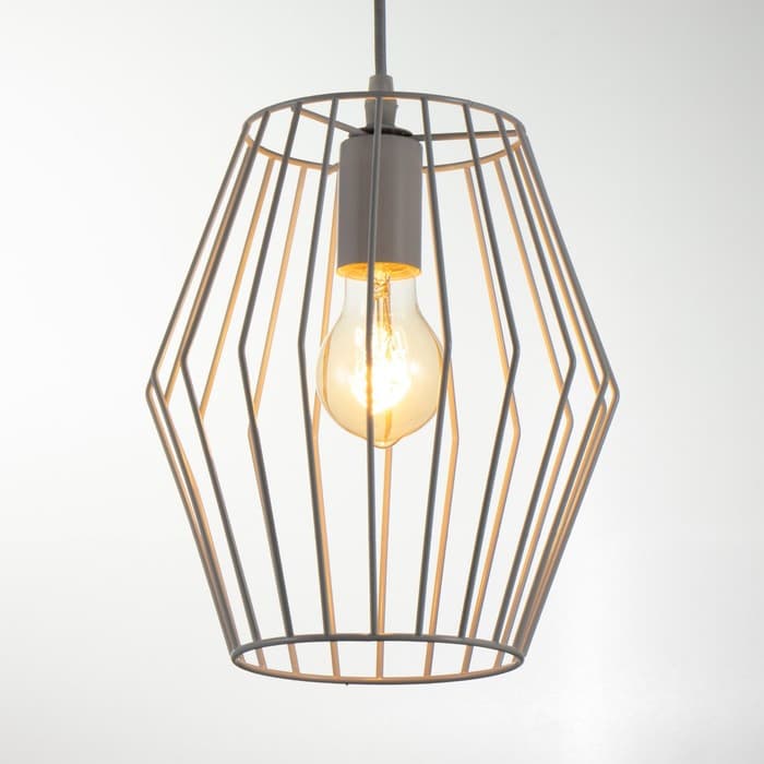 Светильник «Ромб» 1×40 Вт E27 белый 22×22×25 см BayerLux