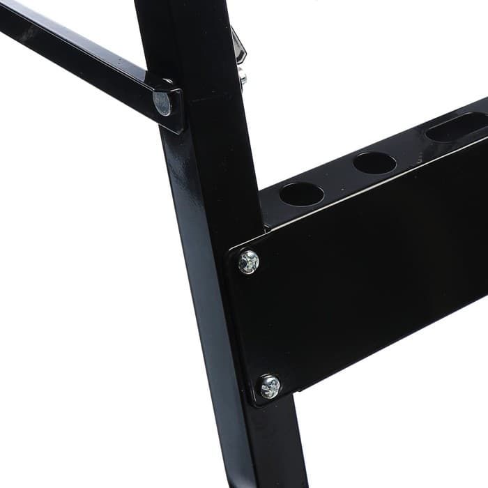 Верстак-тиски ТУНДРА, складной, 605×635×780 мм, профиль 25×25 мм, нагрузка до 100 кг