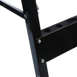 Верстак-тиски ТУНДРА, складной, 605×635×780 мм, профиль 25×25 мм, нагрузка до 100 кг