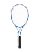 Ракетка для большого тенниса, взрослая, тренировочная, алюминий 27', в чехле, синяя