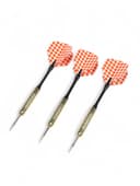 Дротики для дартса ONLYTOP, 3 шт., металлический наконечник, вес 16 г, цвет МИКС