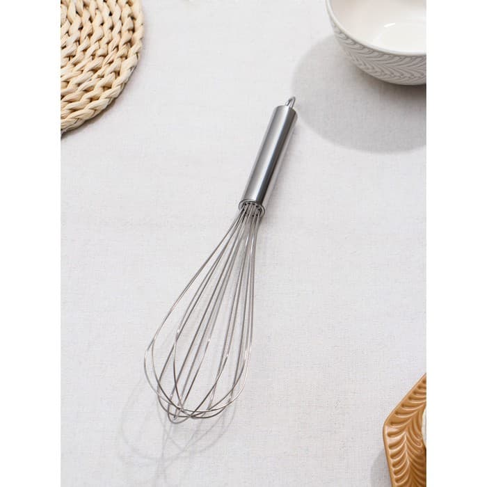 Венчик для взбивания Доляна «Стандарт», 30×6.5 см, нержавеющая сталь, серебристый
