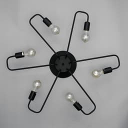 Люстра «Клауд» 6×40 Вт E27 черный 82×82×16 см BayerLux