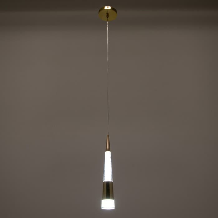 Светильник BayerLux «Галассия» LEd=6 Вт золото 5.5×5.5×120 см