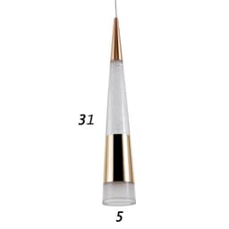 Светильник BayerLux «Галассия» LEd=6 Вт золото 5.5×5.5×120 см