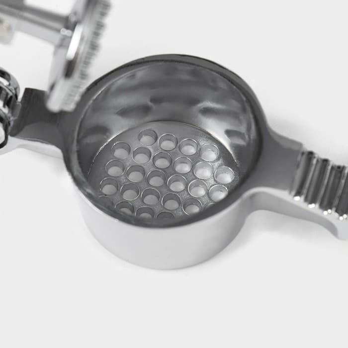 Пресс для чеснока Доляна «Велес», 16.5 см, салатовый