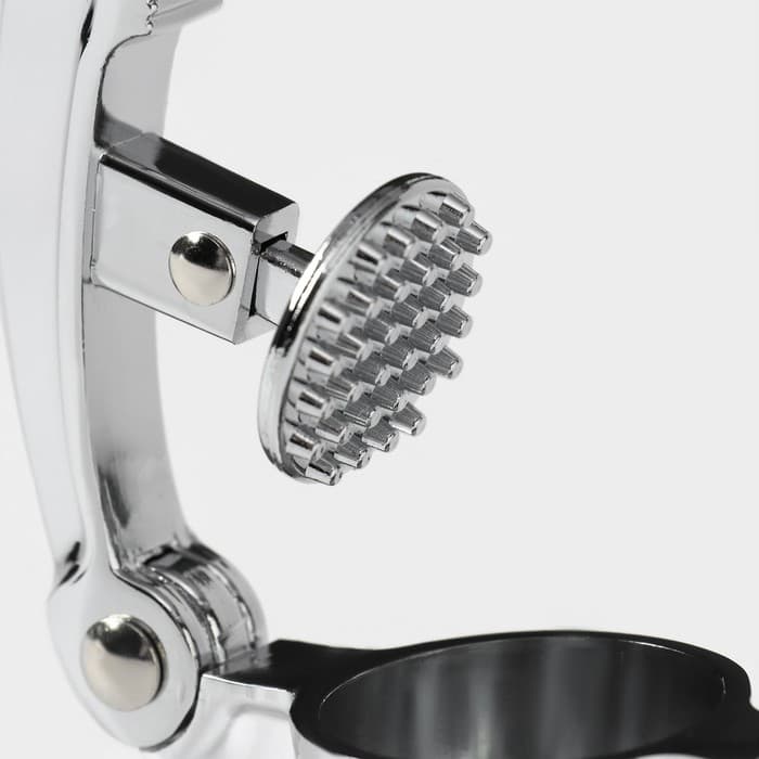 Пресс для чеснока Доляна «Велес», 16.5 см, салатовый