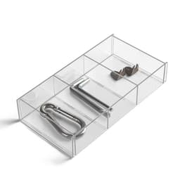 Подставка для презентации, 3 ячейки, 20.3×10.2×3.8 см, оргстекло 2 мм