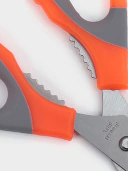 Ножницы кухонные Доляна «Драйв», 22 см, с открывалкой для бутылки, оранжевые