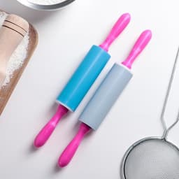 Скалка, 21 см, рабочая часть 9 см, МИКС