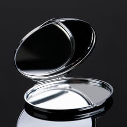 Зеркало "Каменный блик", 7,1х6,3х1,1 см, змеевик