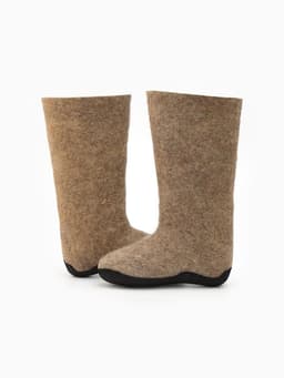 Валенки мужские, цвет натуральный, размер 45 (32)