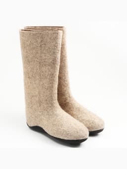 Валенки мужские, цвет натуральный, размер 45 (32)