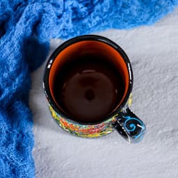 Кружка узбекская Риштанская Керамика «Самарканд», 500 мл, МИКС