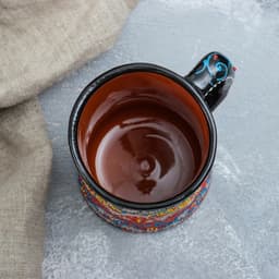 Кружка узбекская Риштанская Керамика «Самарканд», 500 мл, МИКС