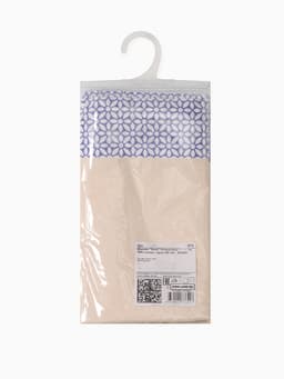 Дорожка на стол «Этель. Уютные коты», 40×146 см, 100% хлопок, саржа 190 г/м², бежевая/синяя