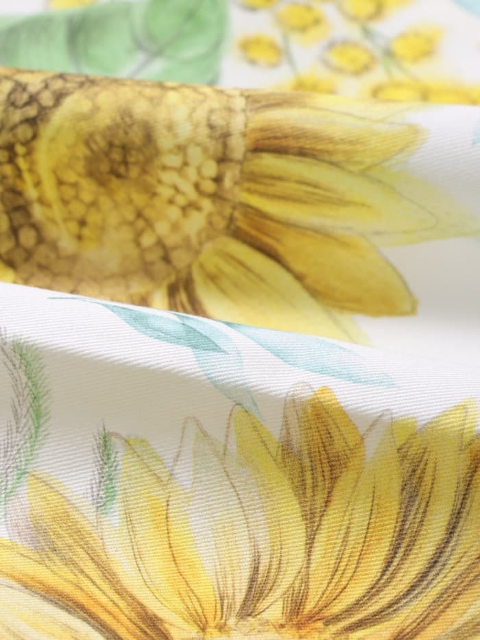 Дорожка на стол «Этель. Солнечные цветы», 40×146 см, 100% хлопок, саржа 190 г/м²