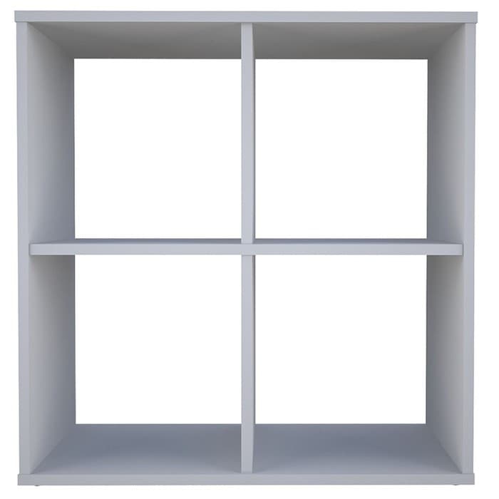 Стеллаж кубический для хранения Polini Home Smart, 4 секции, 698×290×718 мм, цвет белый