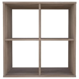 Стеллаж кубический для хранения Polini Home Smart, 4 секции, 698×290×718 мм, цвет дуб