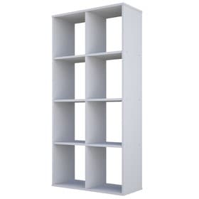 Стеллаж кубический Polini Home Smart, 8 секций,698×290×1420 мм, цвет белый