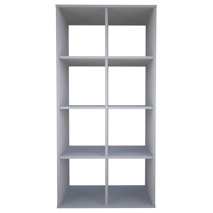 Стеллаж кубический Polini Home Smart, 8 секций,698×290×1420 мм, цвет белый