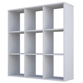 Стеллаж кубический для хранения Polini Home Smart, 9 секций, 1037×290×1069 мм, цвет белый