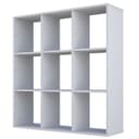 Стеллаж кубический для хранения Polini Home Smart, 9 секций, 1037×290×1069 мм, цвет белый