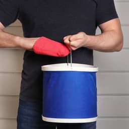 Ведро складное автомобильное, 11 л, синий