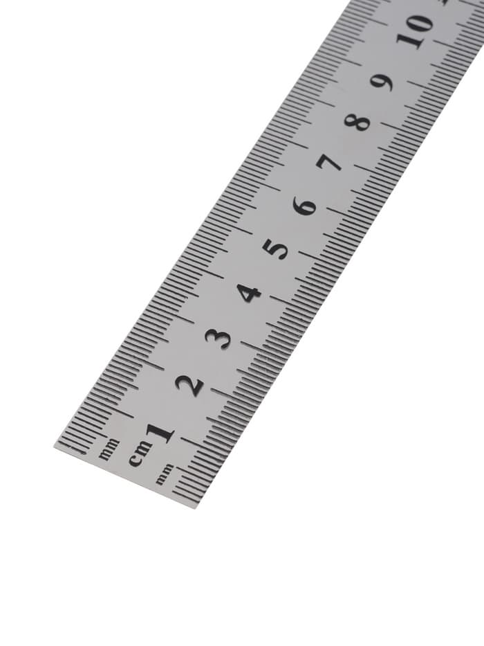 Линейка измерительная ЛОМ, металлическая, 1000 мм