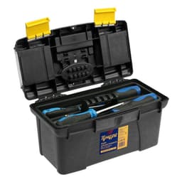 Ящик для инструмента ТУНДРА, 13", 320×175×160 мм, пластиковый, два органайзера