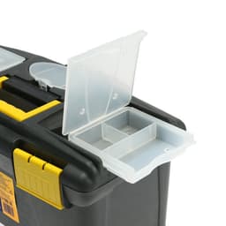 Ящик для инструмента ТУНДРА, 13", 320×175×160 мм, пластиковый, два органайзера