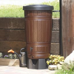 Водосборник, 265 л, коричневый, Woodcan