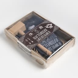 Кухонный набор «Джентльмен»: варежка-прихватка 20×28 см, молоток деревянный